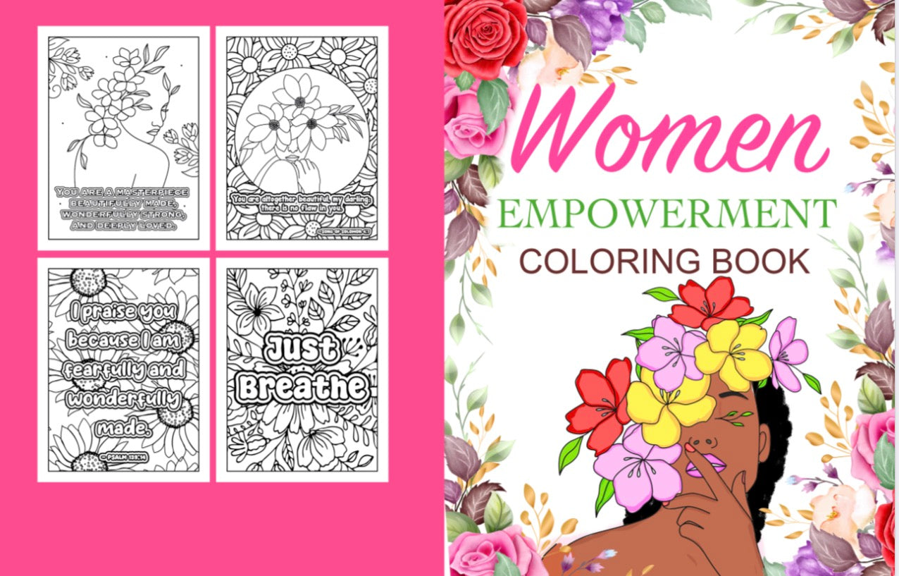 Women Empowerment Coloring Book
