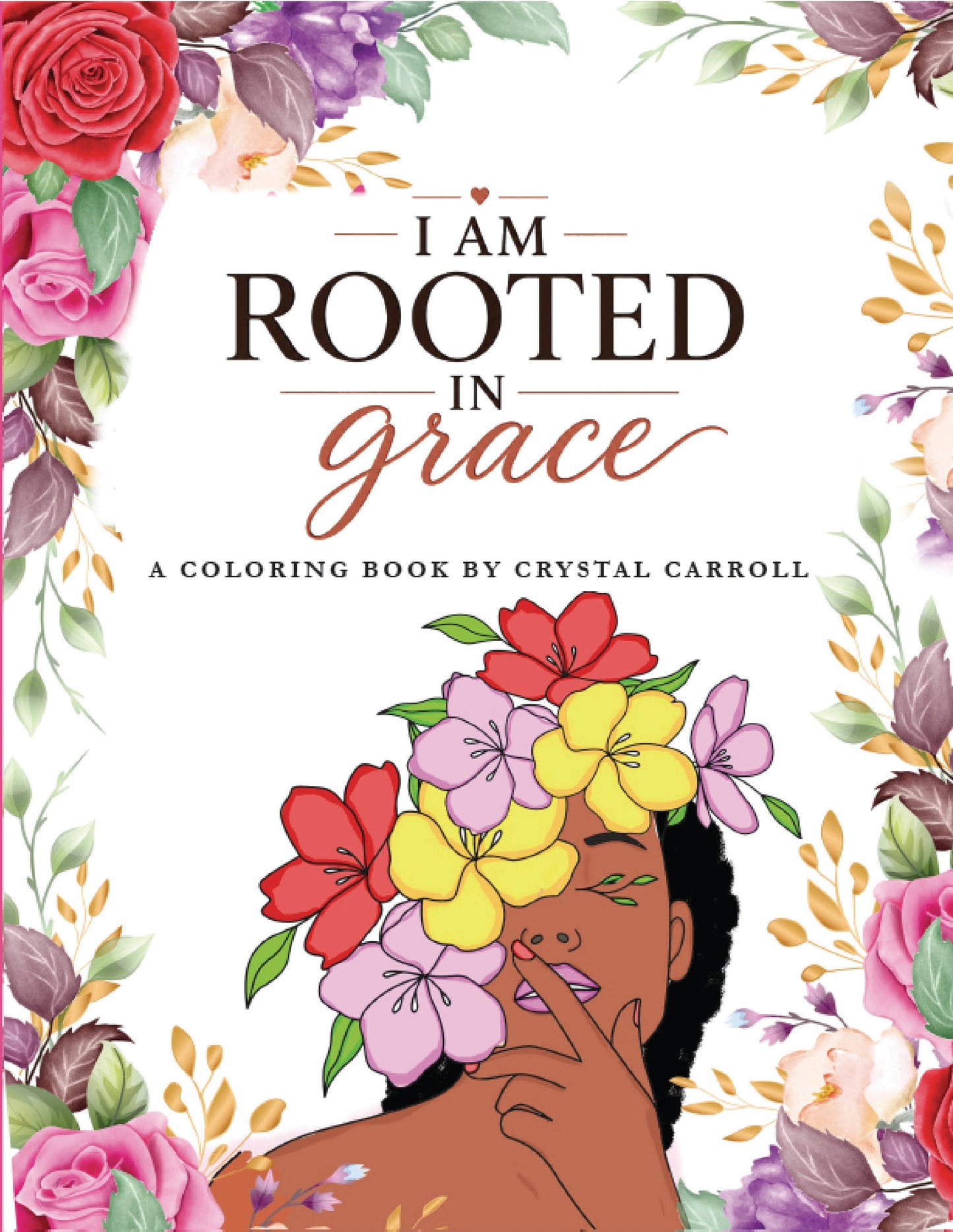 I Am Rooted In Grace Coloring Book